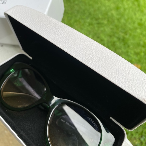 Green Vintage Versace Sunglasses - Picture 1 of 4